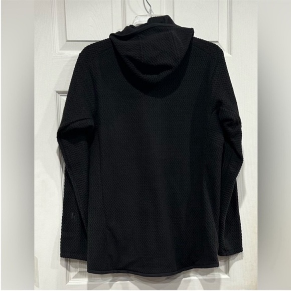 Patagonia Women's Medium R1 Air Full-Zip Jacket Hoody Black NWT Lightweight - Picture 3 of 11